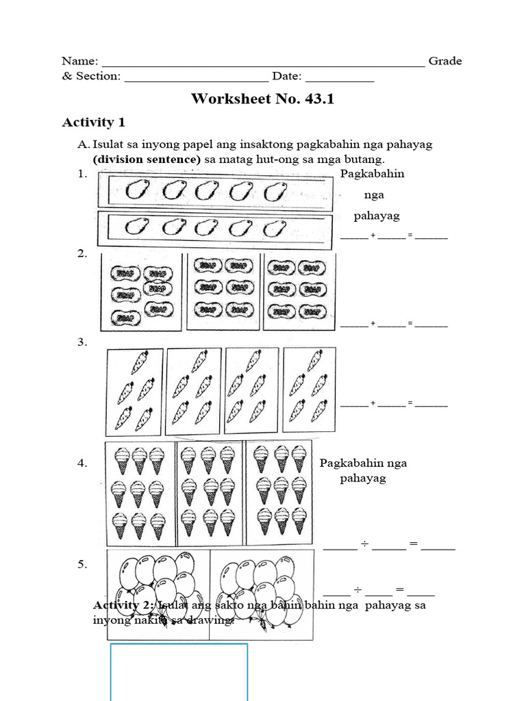 Worksheet # 43.1 | PDF