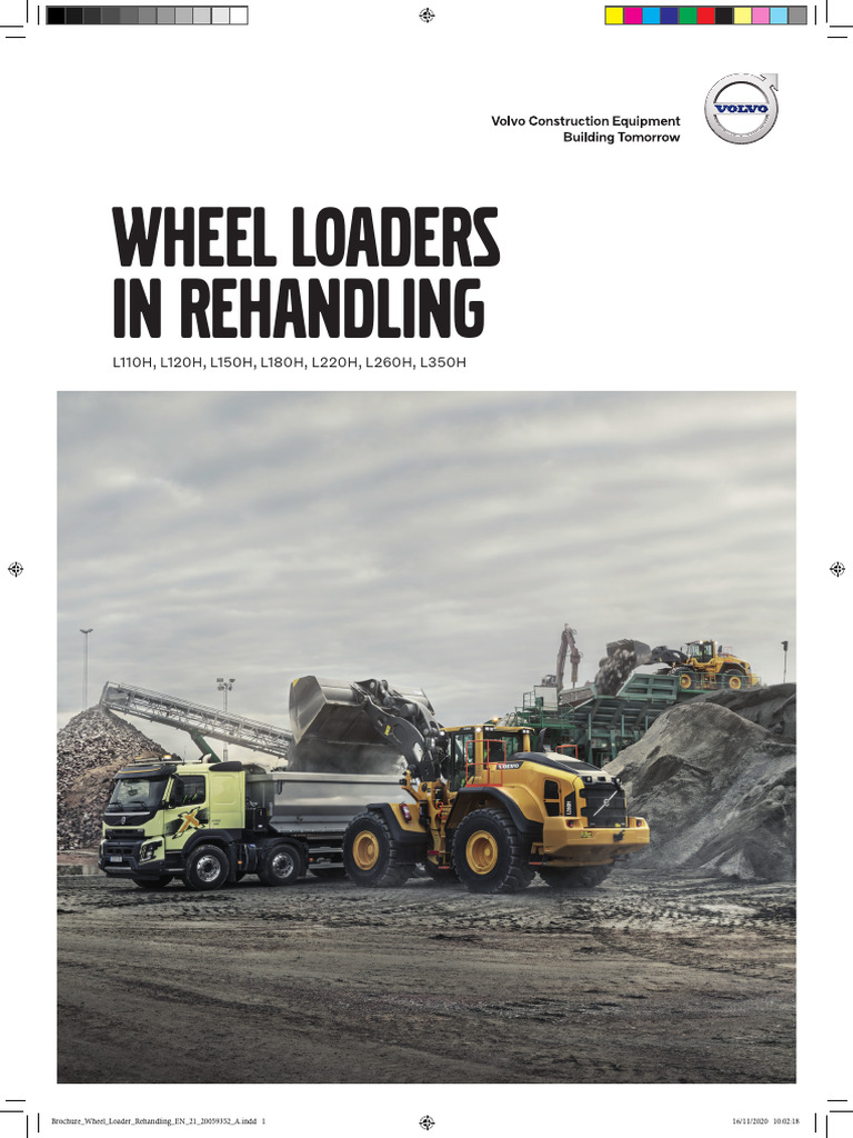 Volvo Wheel Loaders for Rehandling Solutions | PDF | Loader (Equipment ...