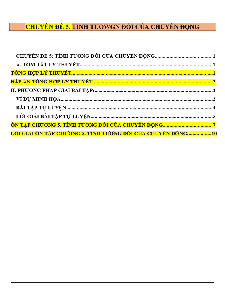 File 5. Tinh Tuong Doi Cua Chuyen Dong | PDF
