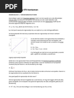 Theorie Studentencursus Kwantitatieve Analyse | PDF