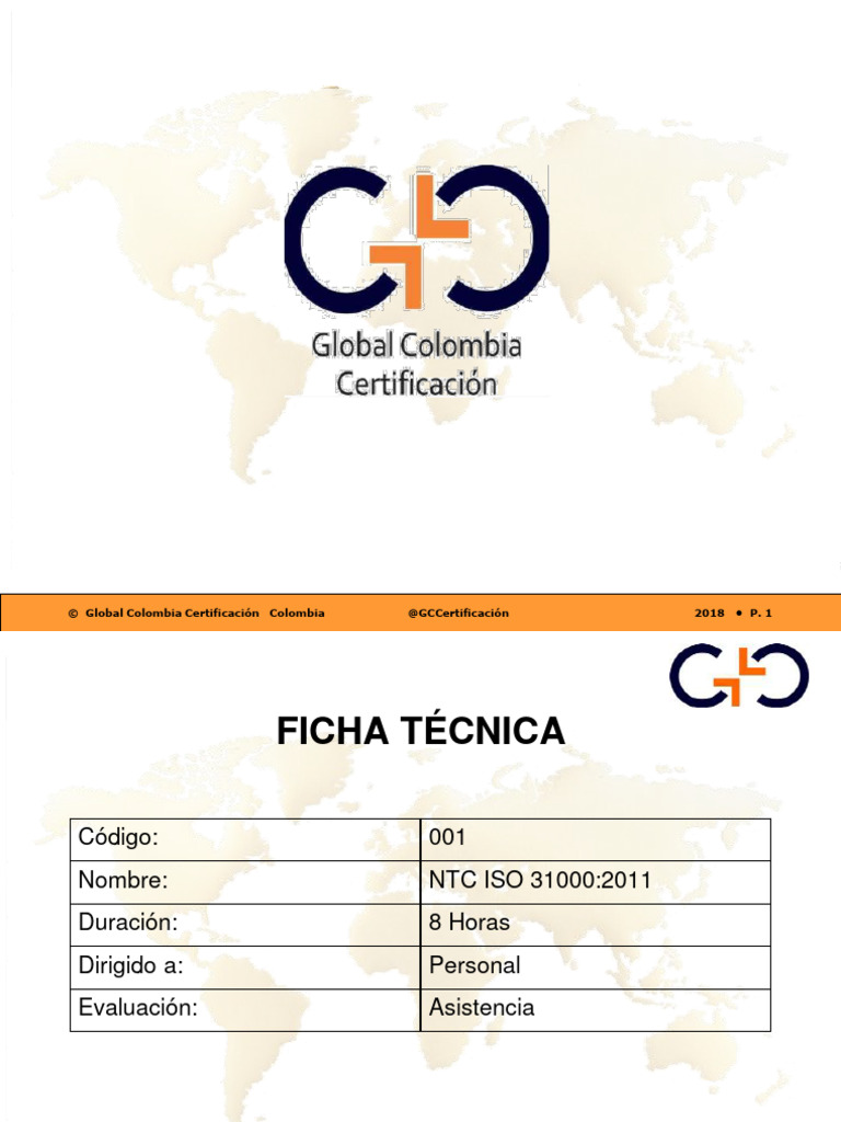 Presentación ISO 31000 v2 | PDF | Riesgo | Business