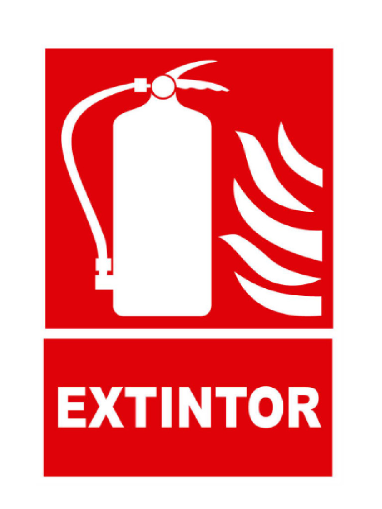 Letrero Extintor | PDF