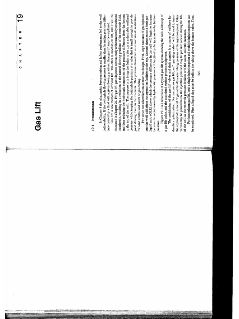 Gas Lift | PDF