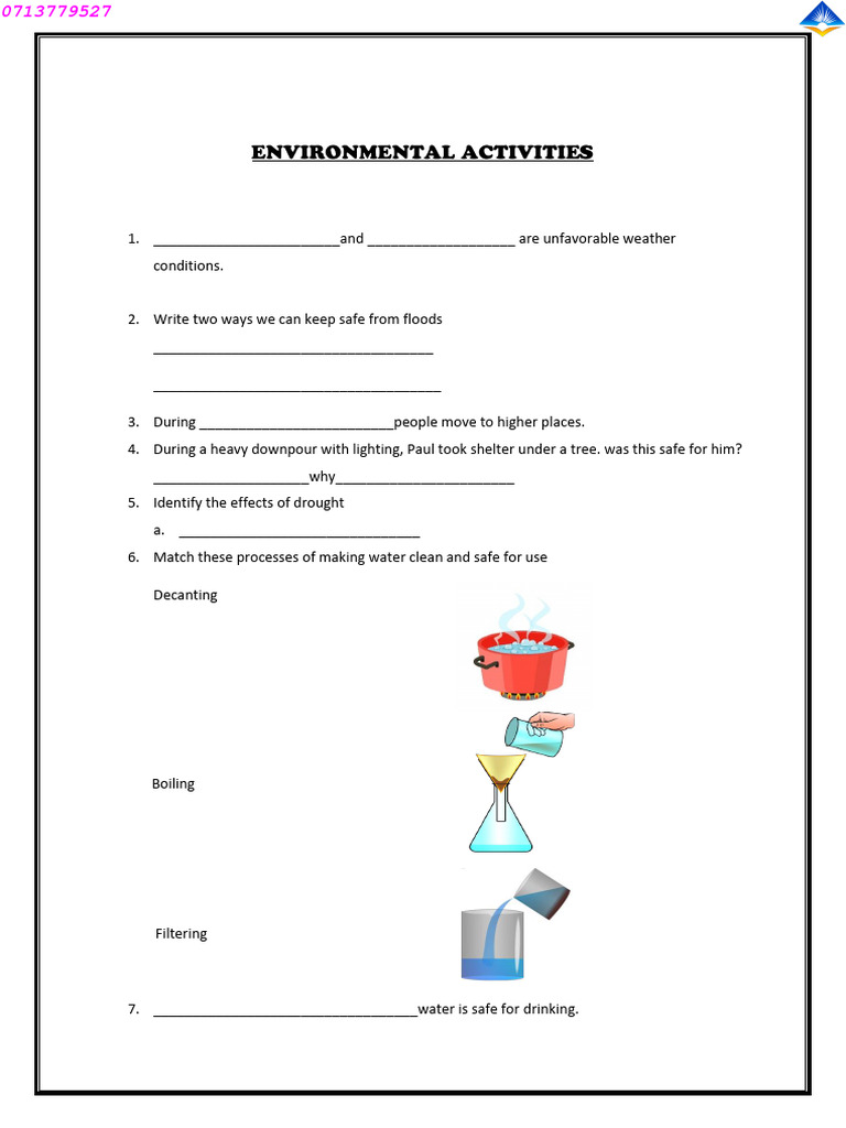 Environmental Activities Grade 3 Pdf Soil Kitchen Stove