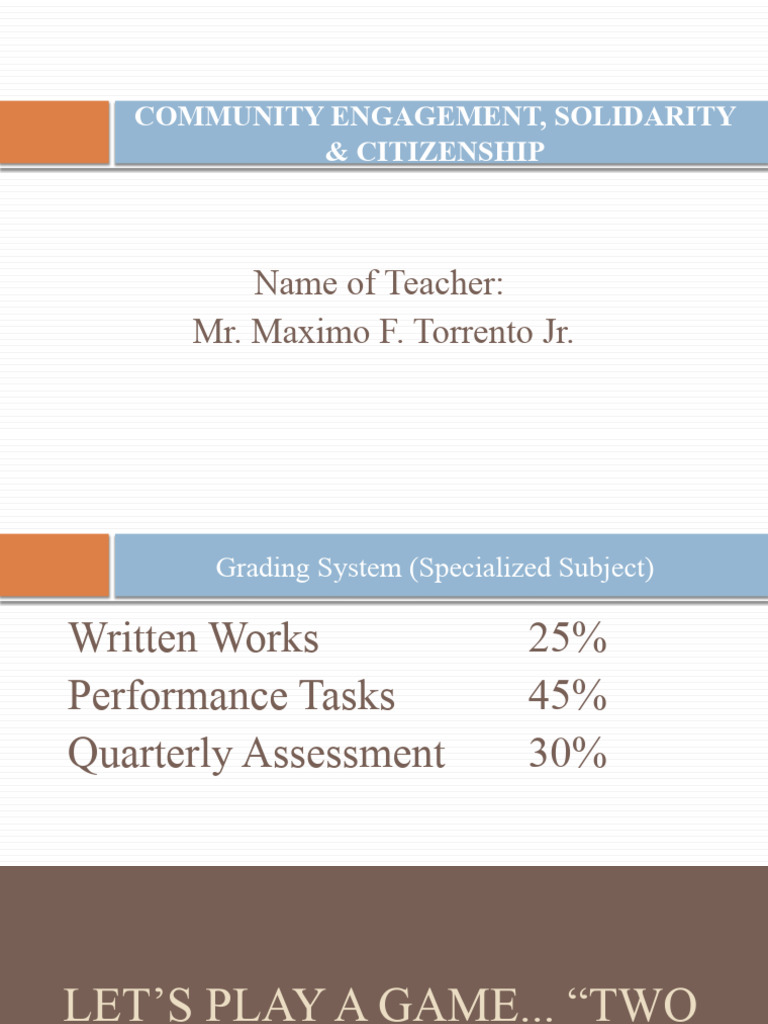 1 Definition of Community | PDF | Community | Teachers