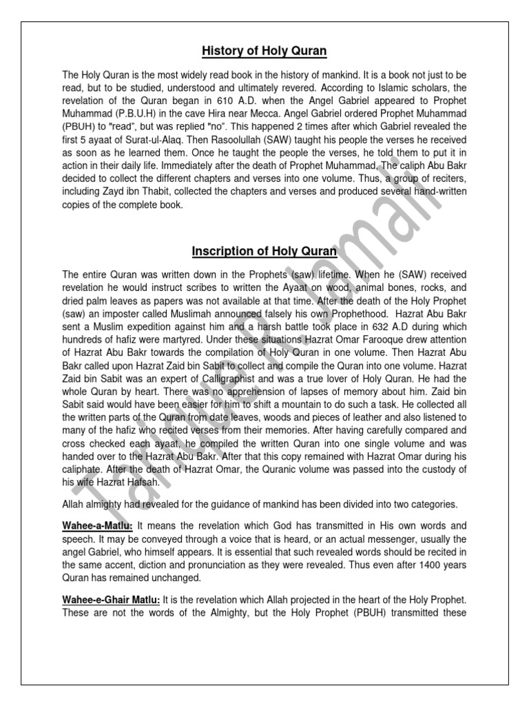 Islamiyat_notes_Islamic_studies_LLB_Part | PDF | Prophets And ...