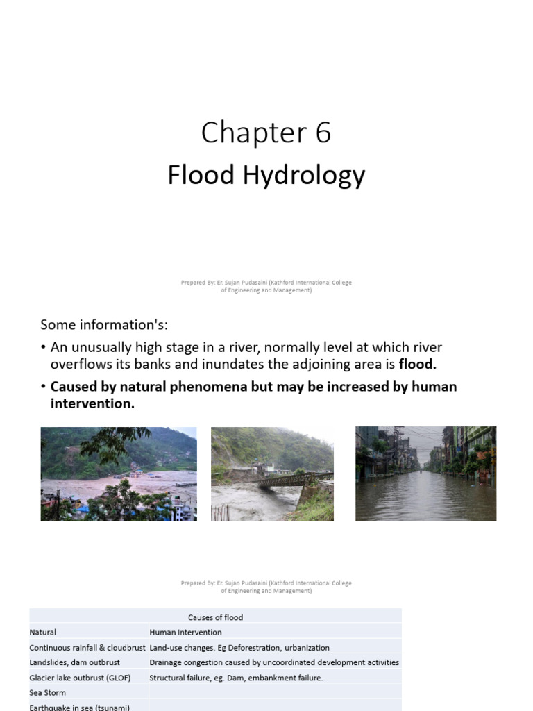 Flood Hydrology Pdf Flood Confidence Interval