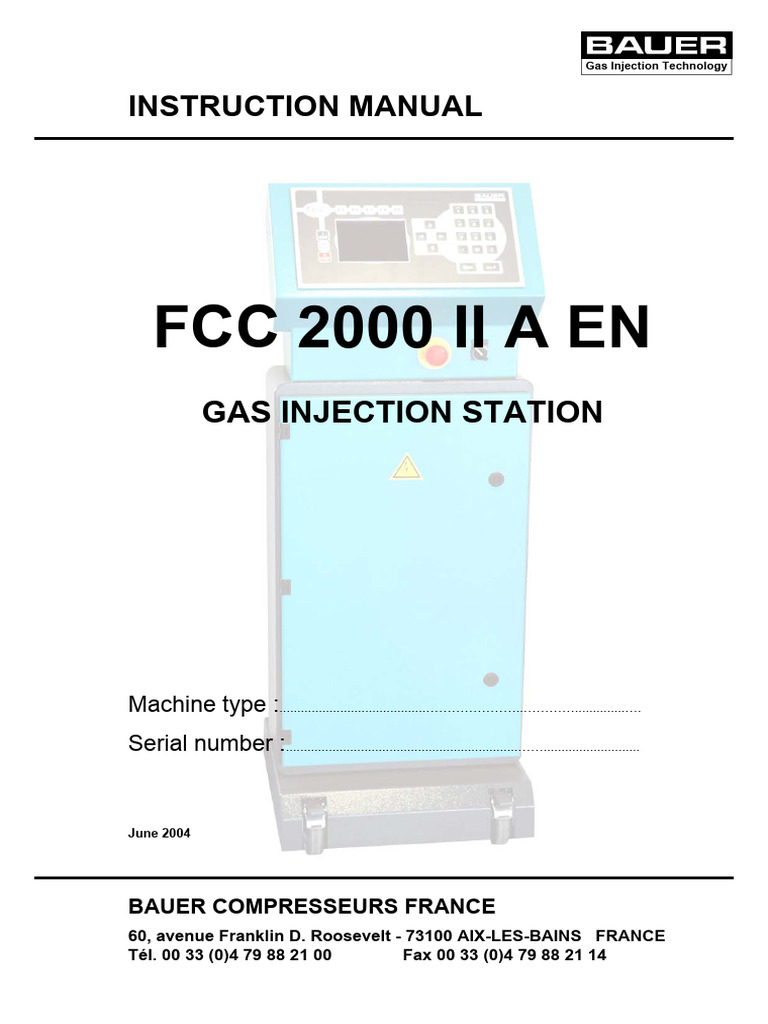 Bauer FCC 2000 Ii | PDF | Computer Network | Local Area Network