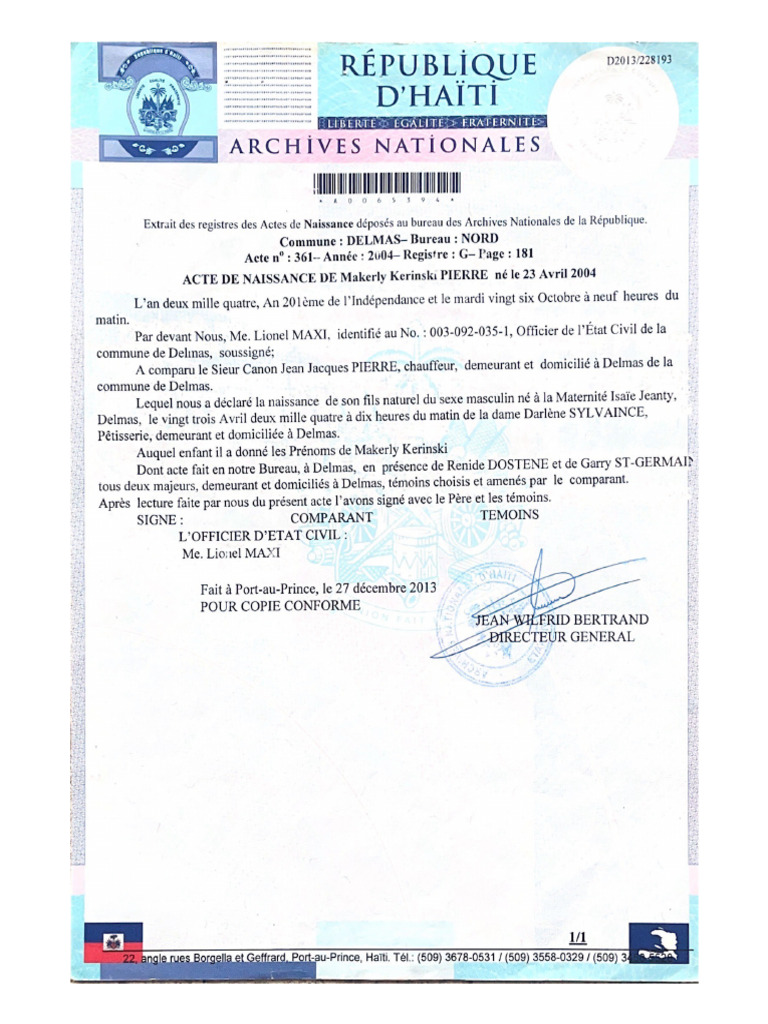 Archives Nationales 1 | PDF