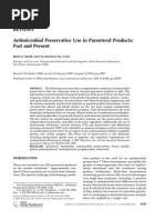 Download Antimicrobial Preservative Use in Parenteral Products Past and Present 2007 Journal of Pharmaceutical Sciences by Fernando Crdenas Campillay SN75692977 doc pdf