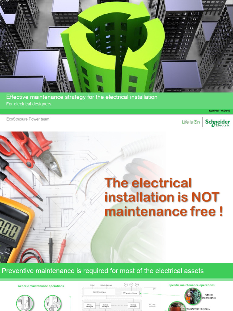 Electrical Installation Maintenance Strategies | PDF | Risk | Information