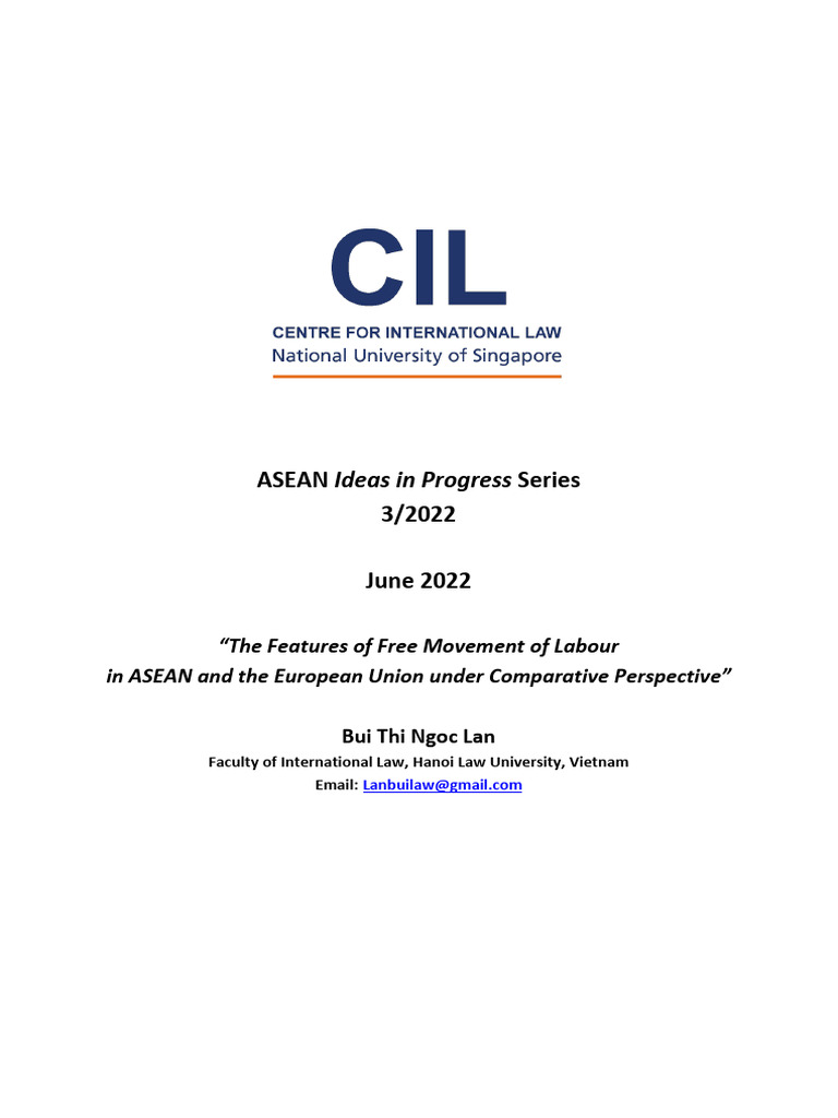 Ideas in Progress 2022 Bui Thi Ngoc Lan | PDF | European Union | Labour ...