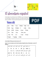 Abcedario Español