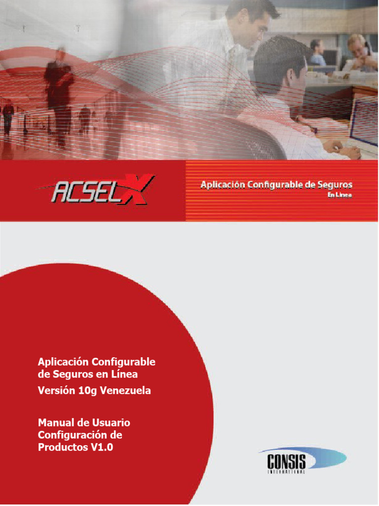 Configuración de Productos en Acsel/X | PDF | Póliza de seguros ...