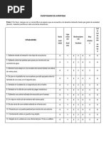 Escala de Tampa para Kinesiofobia | PDF | Dolor | Medicina CLINICA