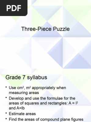 Three Piece Puzzle
