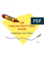 Long and Short Vowel Sounds