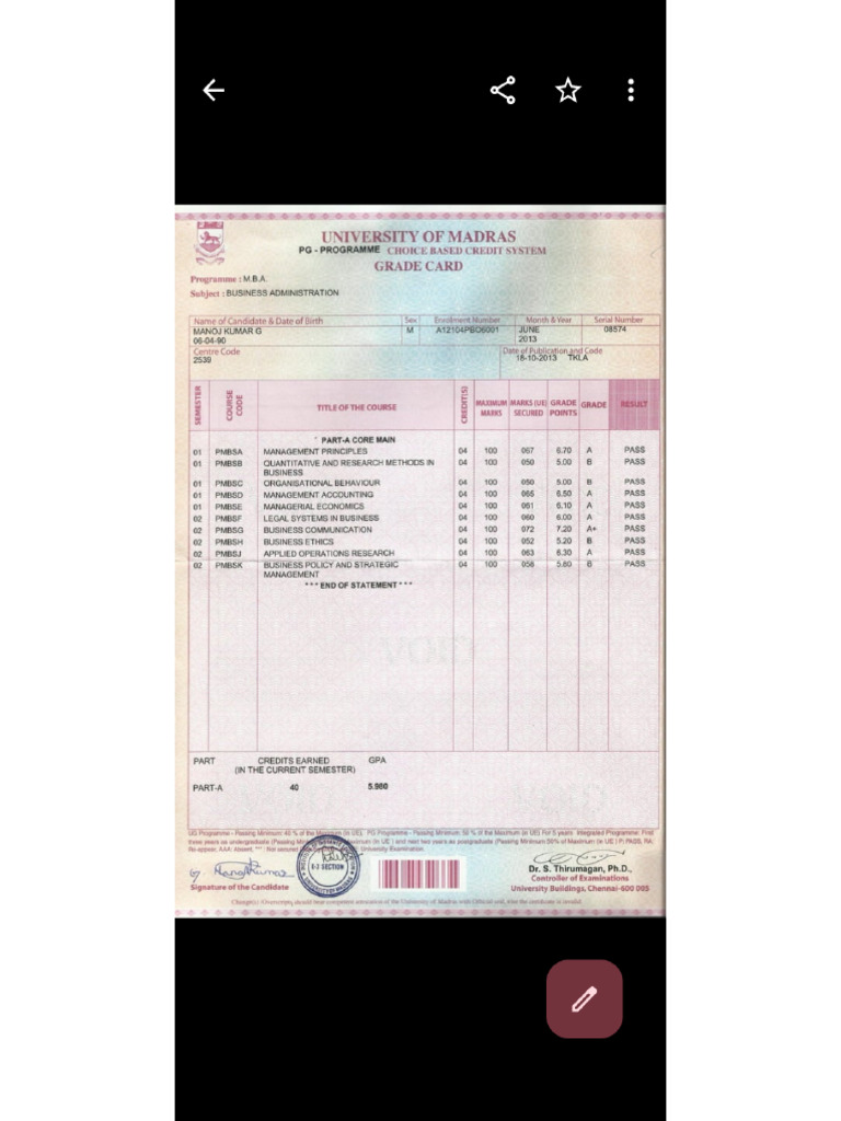 Acharya Nagarjuna University | PDF