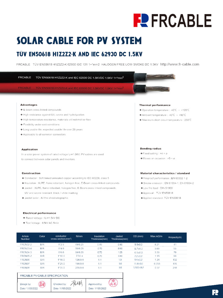 Cable Solar | PDF
