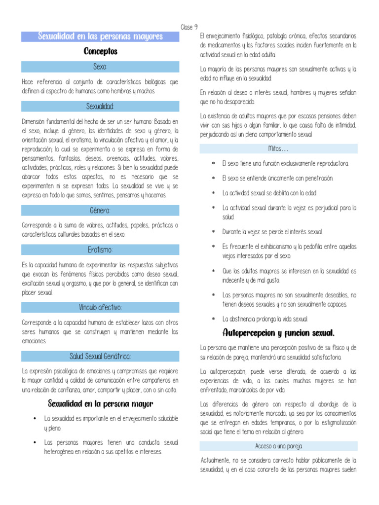 Sexualidad en la Tercera Edad | PDF | Vejez | La sexualidad humana