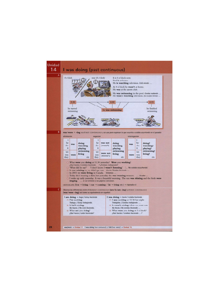 Past Continuous | PDF