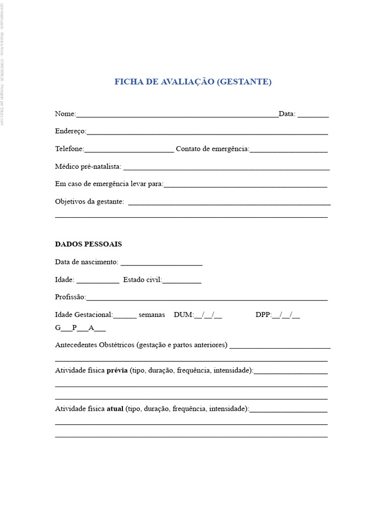 Avaliação Postural da Gestante | PDF | Coluna vertebral | Gravidez