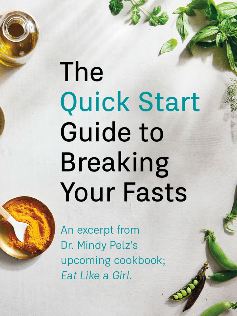 Breaking Fasts: A Guide for Women | PDF | Steak | Fasting
