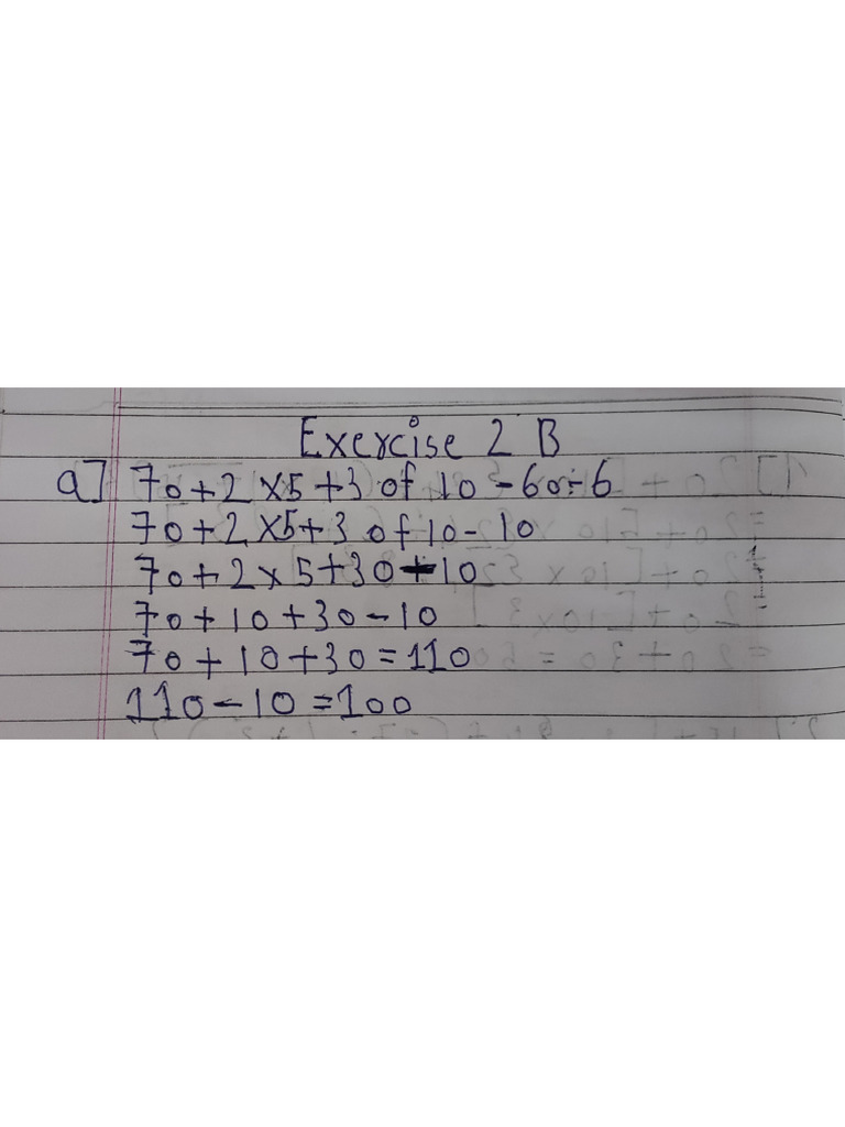 Mathematics Exercise 2B by Numaan | PDF