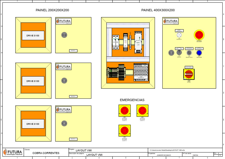 Layout VMI: Projeto e Componentes | PDF