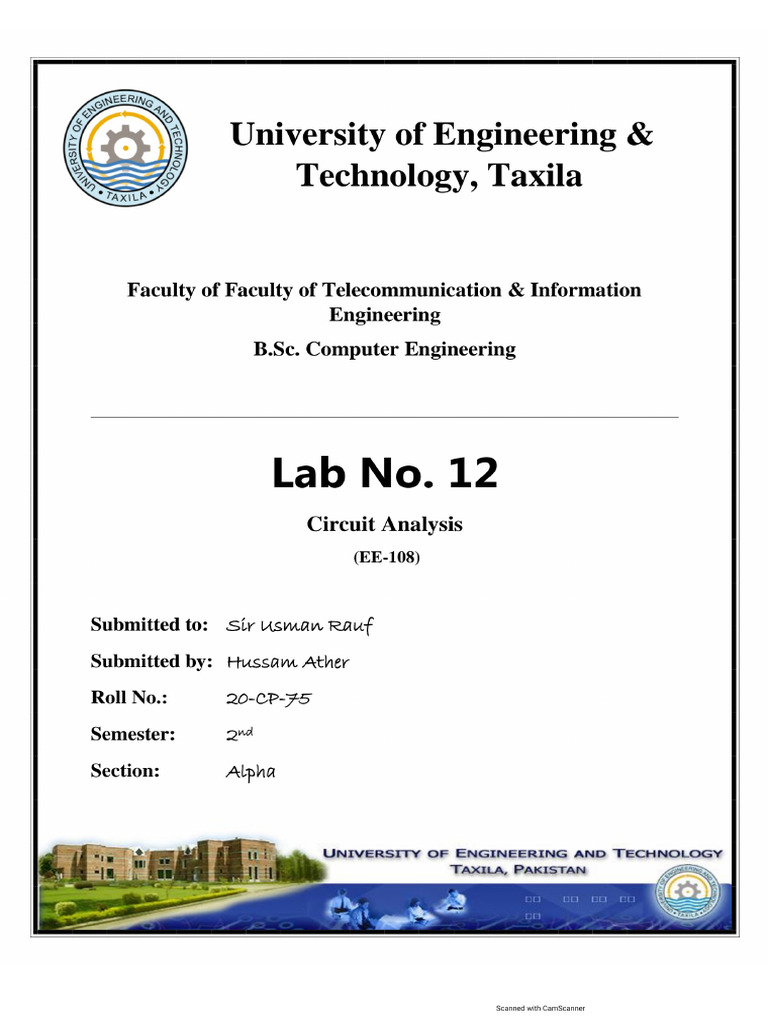 Lab No. 12 CA | PDF