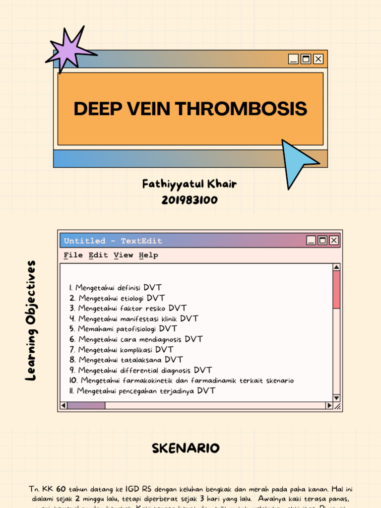 Deep Vein Thrombosis | PDF