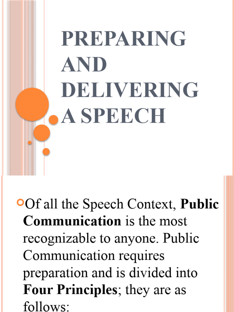 Crafting Effective Public Speeches | PDF | Information | Speech