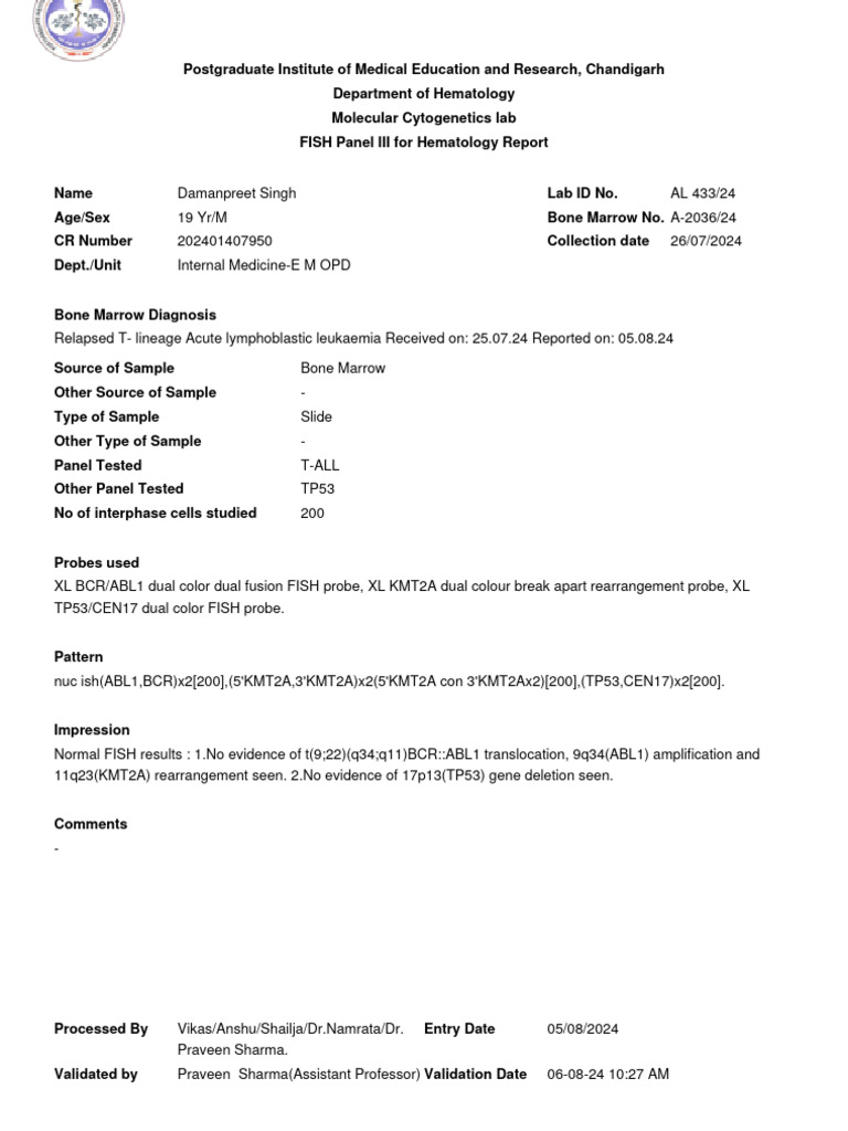 Lab reports sms pdf