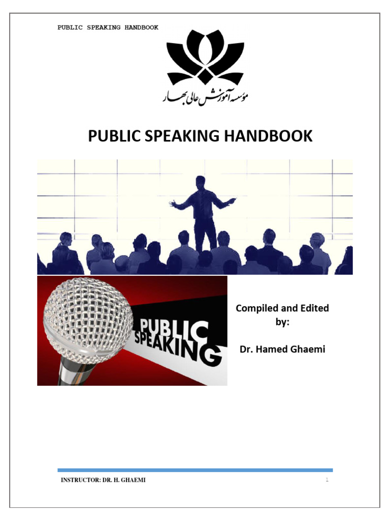 Public Speaking Strategies Pdf