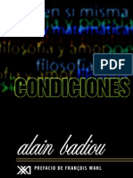 Badiou Condiciones 1992 OCR