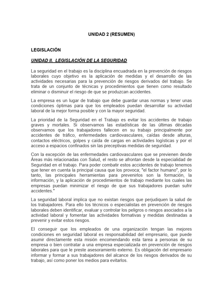 Rsumen-Tema 2 HyS | PDF | Derecho laboral | Valores