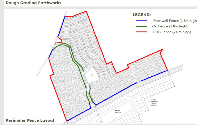 Perimeter Fence Layout | PDF