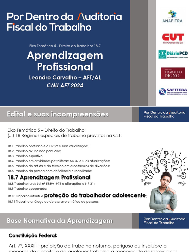 DT Aprendizagem Profissional | PDF | Desenvolvimento profissional ...
