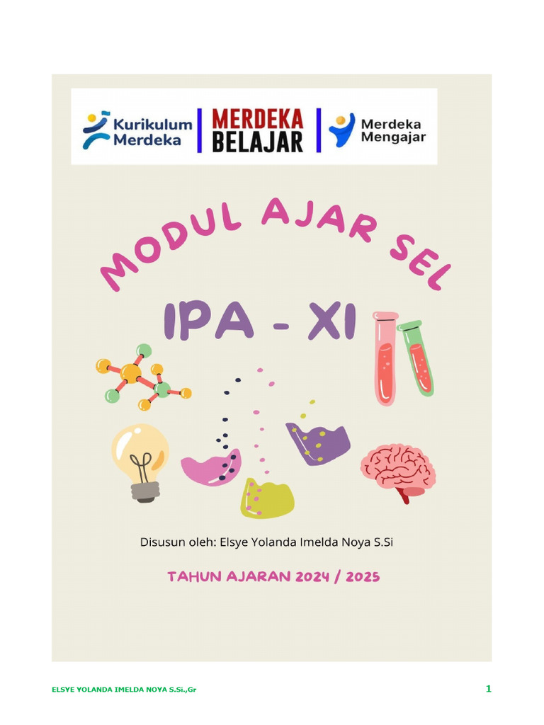 Modul Ajar SEL Kelas XI Pertemuan 3 | PDF | Sains & Matematika