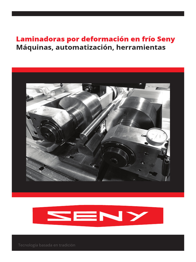 Laminadoras Seny: Innovación y Eficiencia | PDF | Control numerico | Acero