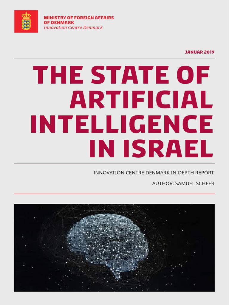 Israel's AI Landscape Overview 2019 | PDF | Artificial Intelligence ...