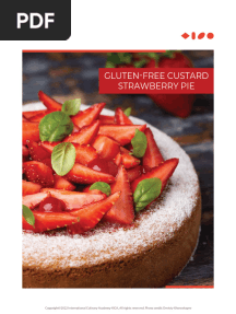 Gluten-Free Custard Strawberry Pie