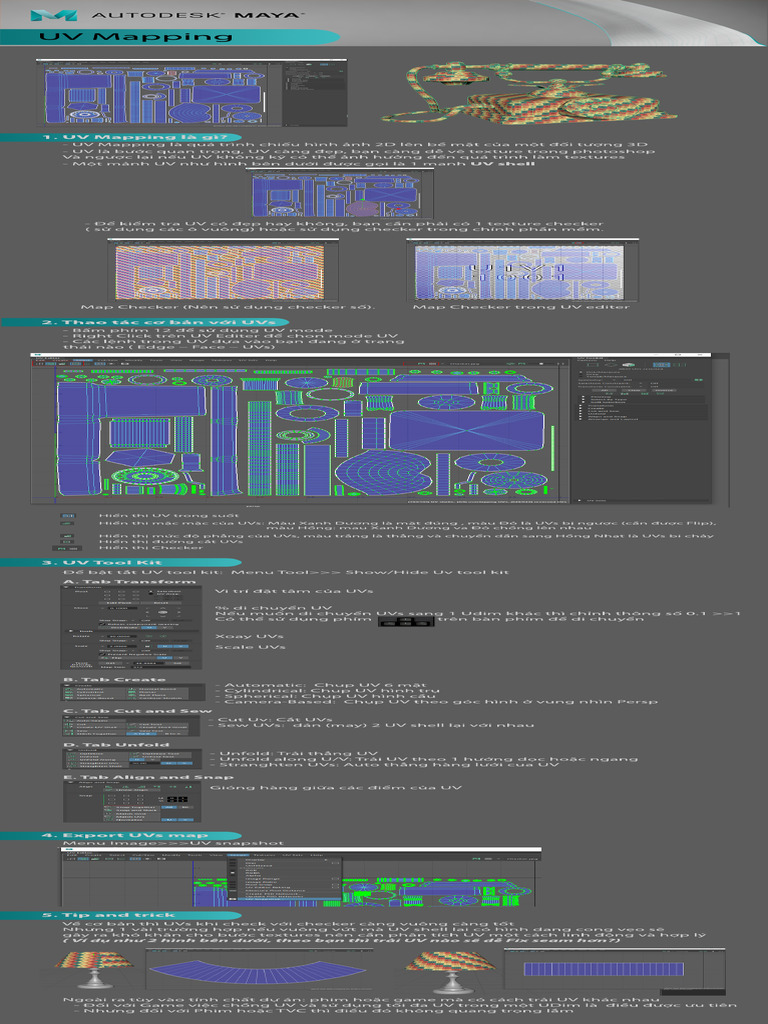 UVs Mapping | PDF