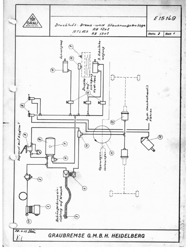 AB 1202 1302 Mobilba.. - ATLAS Hydraulikbagger | PDF