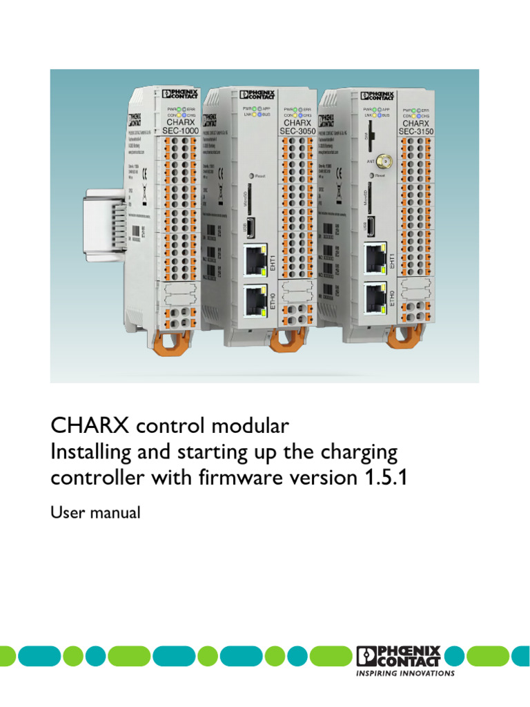 CHARX SEC-3100 User Manual 1.5.1 | PDF | Computer Network ...