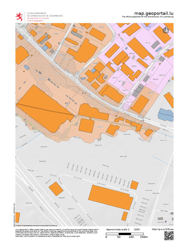 Map Geoportal Lu | PDF