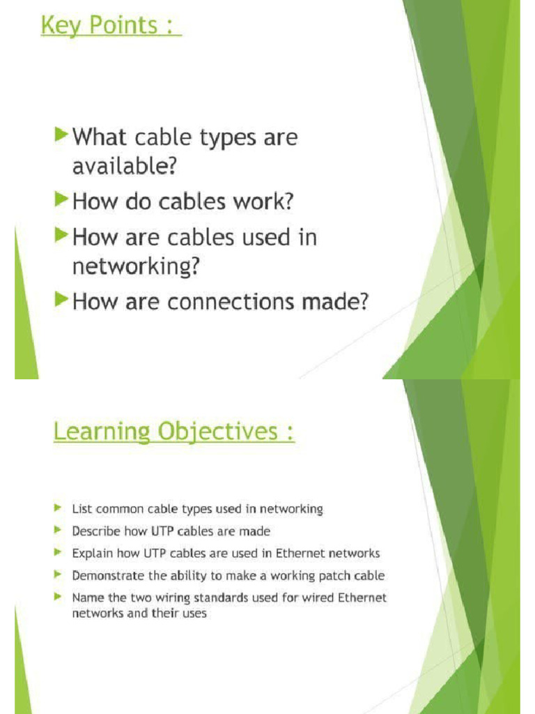 Networking Presentation | PDF