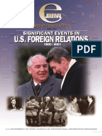 Significant Events in U.S. Forein Relations, 1900 - 2001