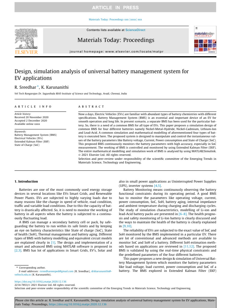21.design Simulation Analysis of Universal Battery Management System ...