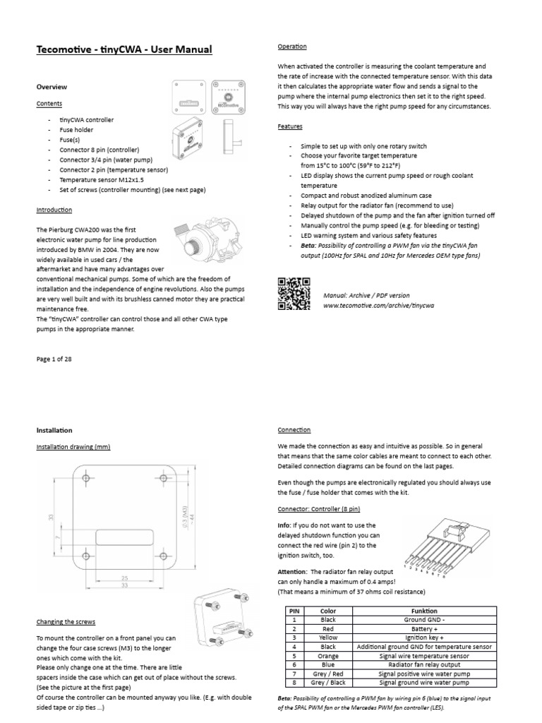 Manual tinycwa v3 5 pdf thermostat pump
